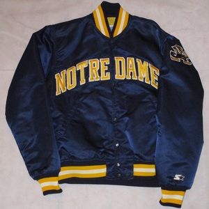 Vintage Starter Notre Dame Jacket